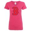Women’s Glitter V-Neck T-Shirt Thumbnail