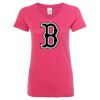 Women’s Glitter V-Neck T-Shirt Thumbnail