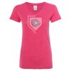 Women’s Glitter V-Neck T-Shirt Thumbnail